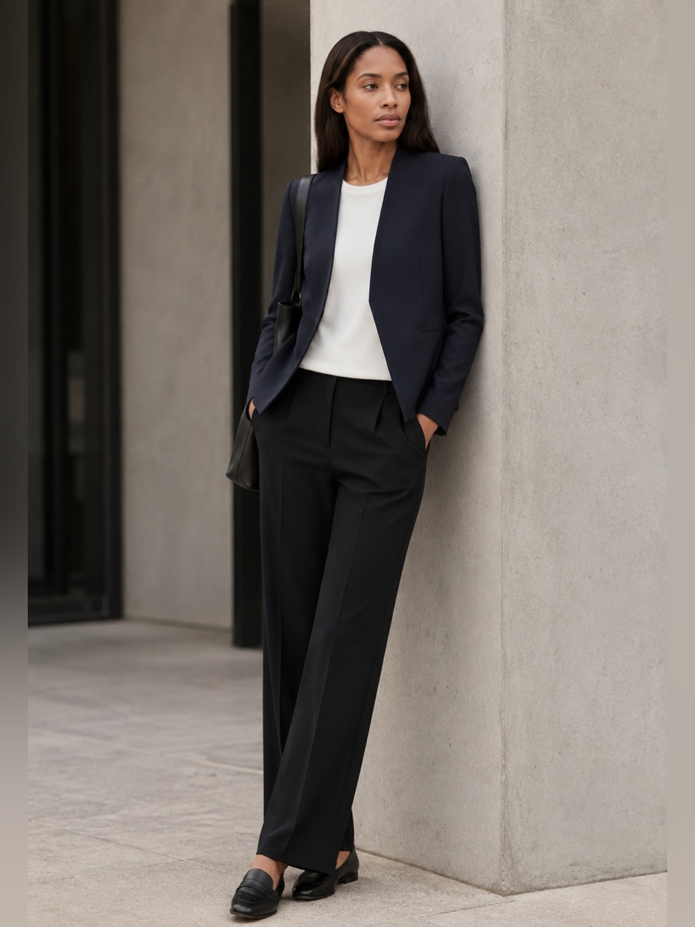 THEORY LANAI OPEN FRONT STRETCH WOOL BUSINESS CAREER BLAZER TOP SZ 00